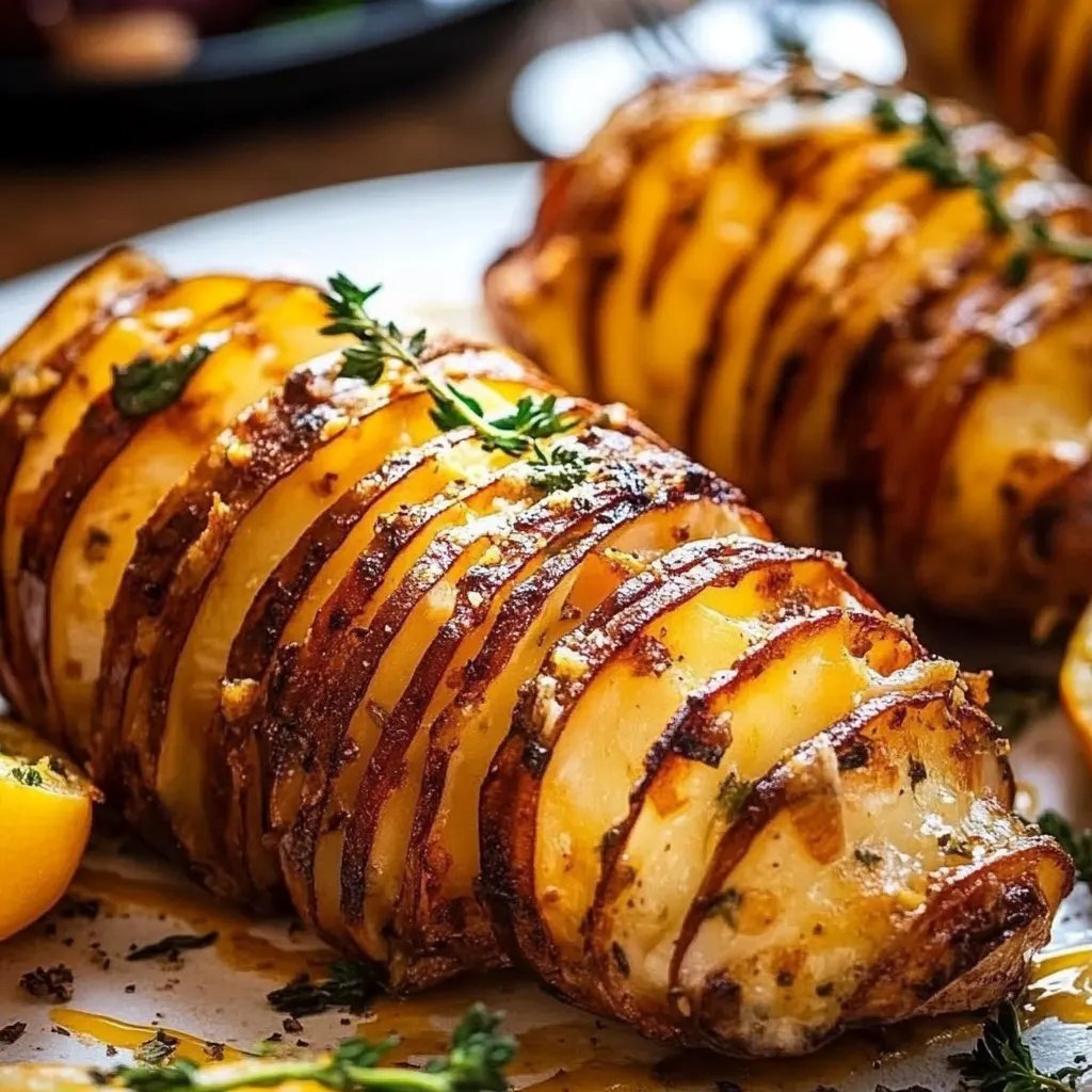 Hasselback-Kartoffeln