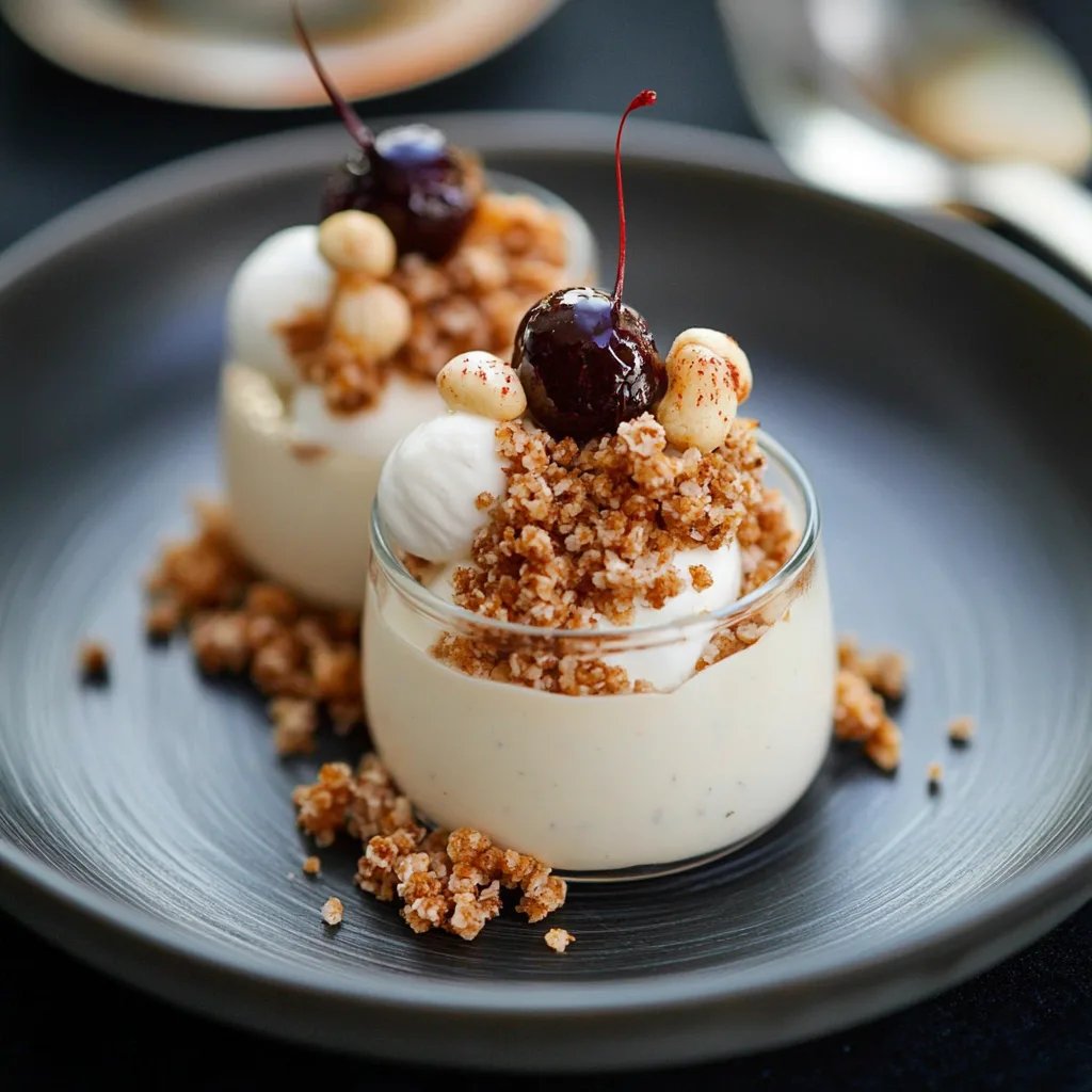 Giotto Dessert im Glas