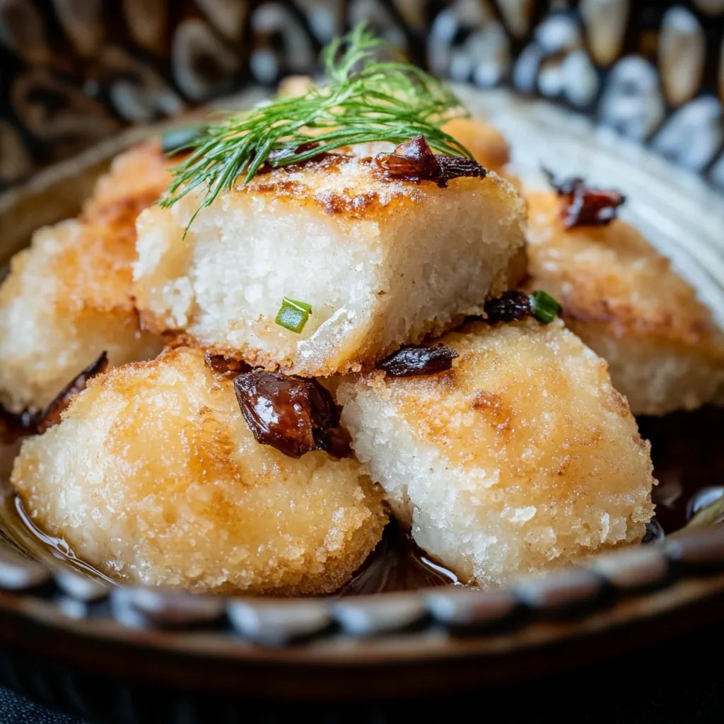 Kokosmakronen mit Nugatfüllung