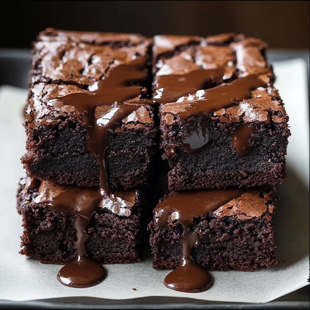 Ultimatives Rezept für saftige Brownies