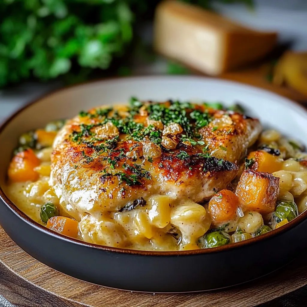 Spätzleauflauf mit Gemüse