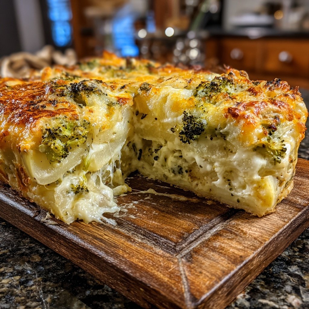 Brokkoli Kartoffel Gratin Leicht