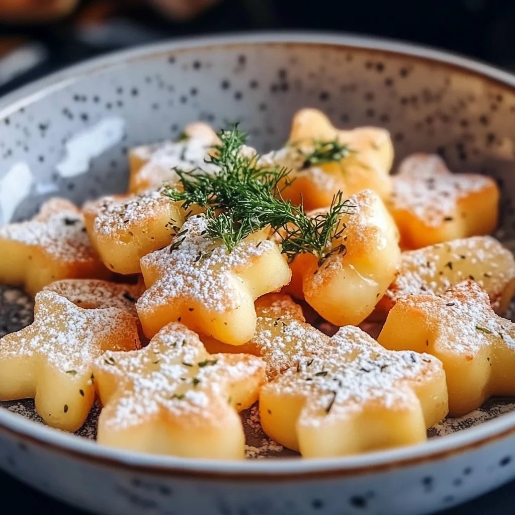 Zarte Zitronensterne