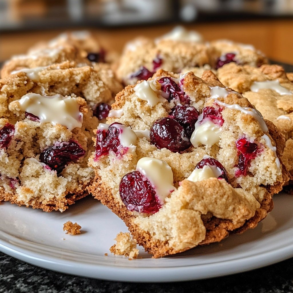 Cranberry-Weiße-Schokolade-Kekse