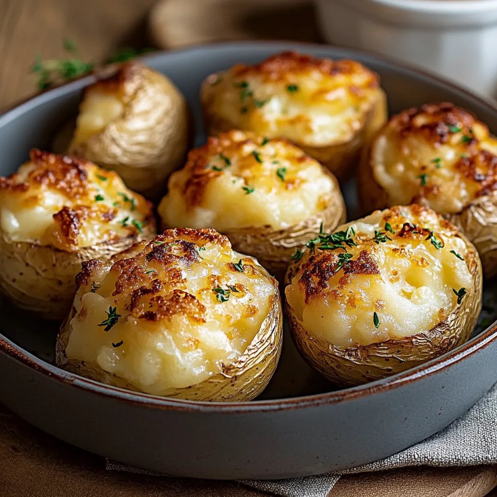 Gefüllte Kartoffeln nach Flammkuchen-Art