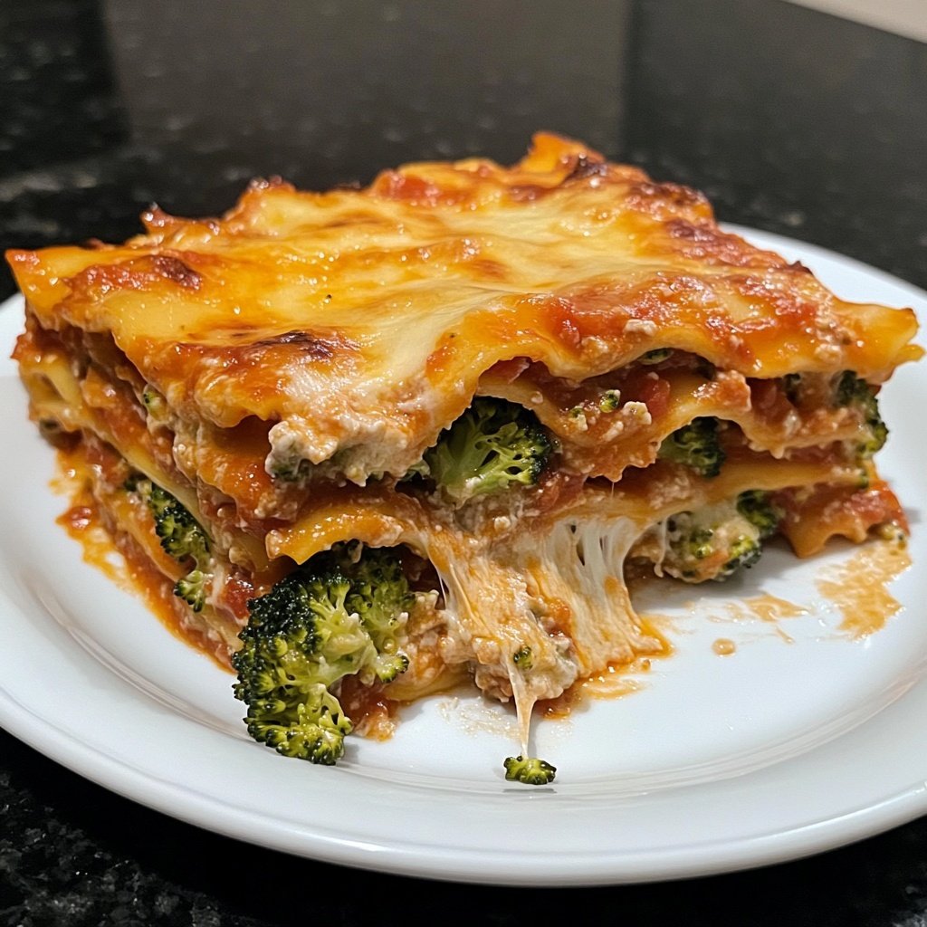 Lasagne mit Brokkoli