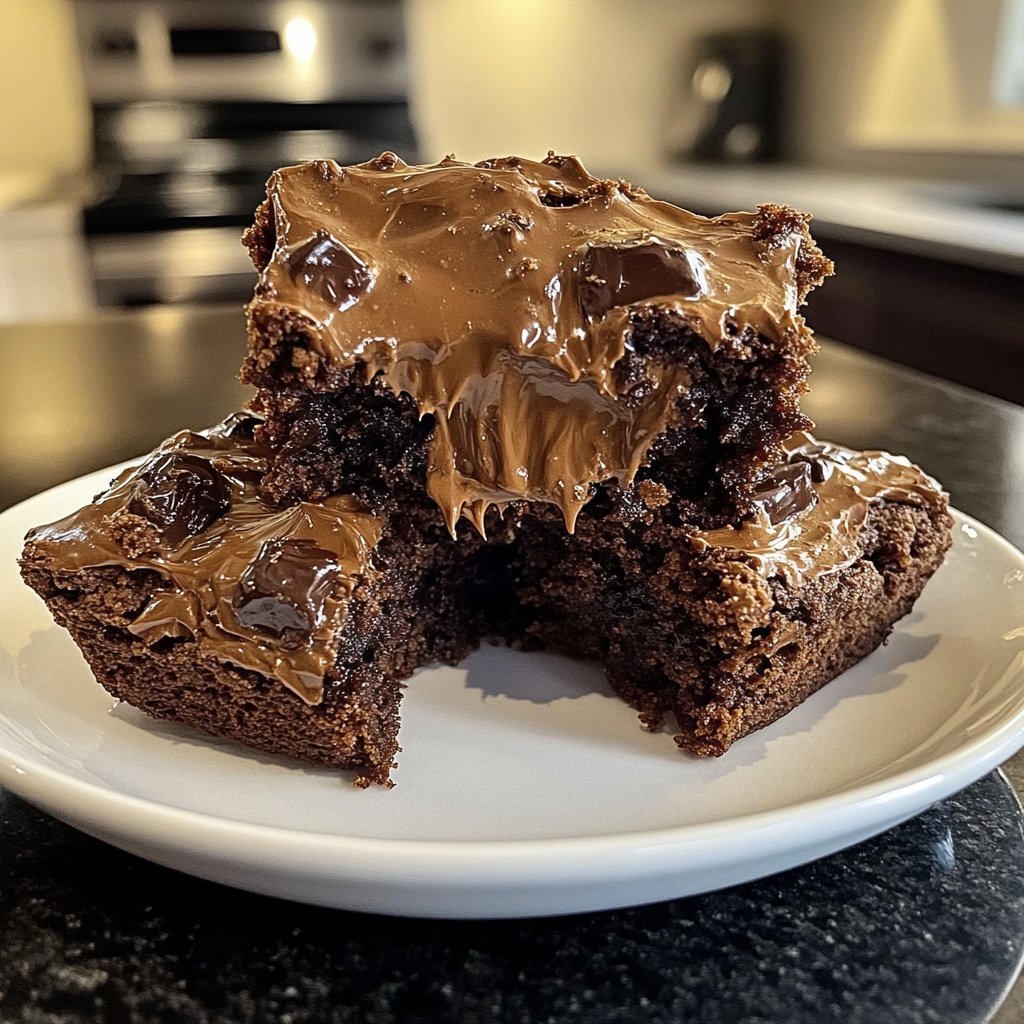 Fudgy Chewy Browkies (Brookies)