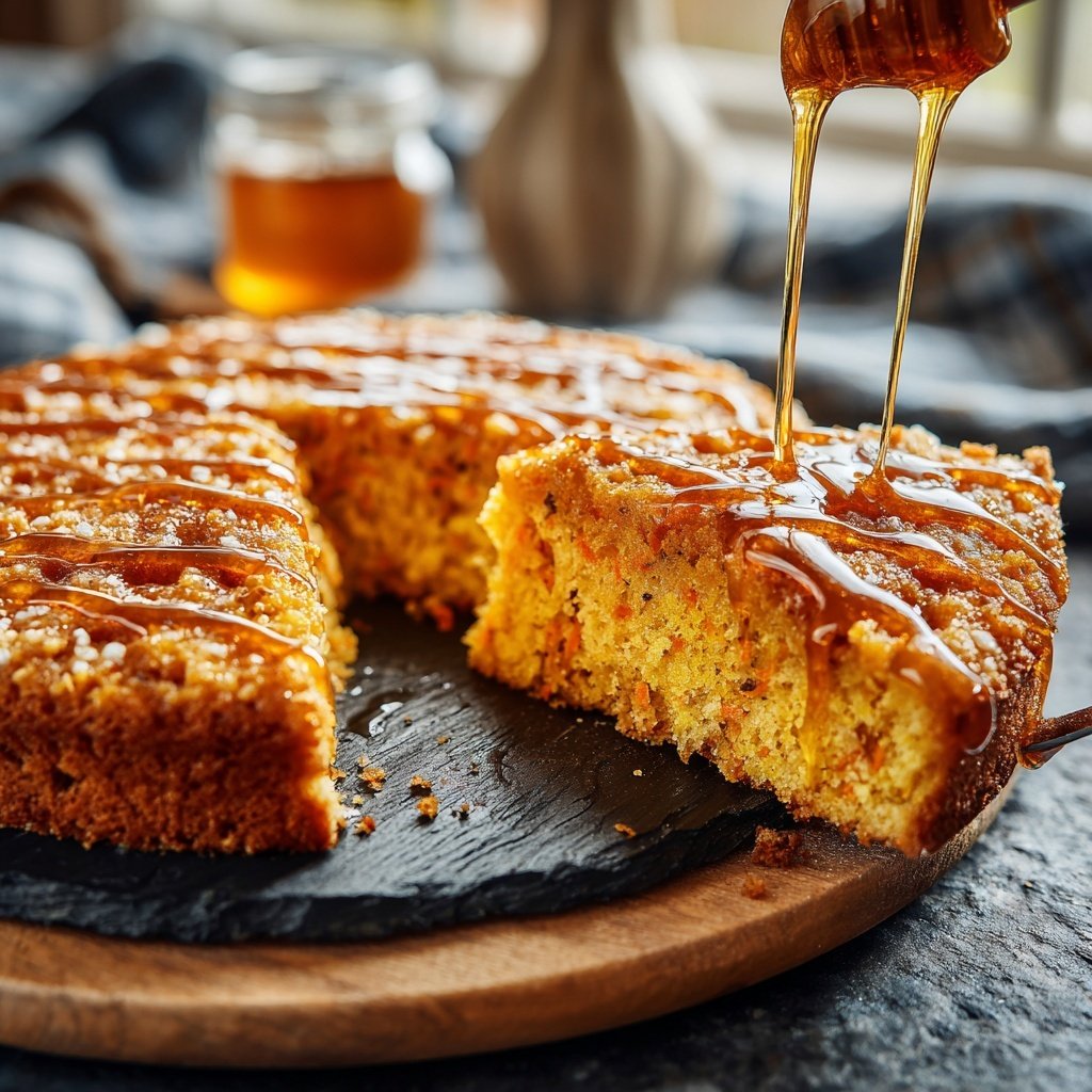 Karottenkuchen Mit Honig Süße