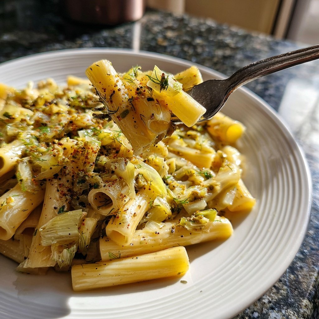 Rigatoni mit Fenchel