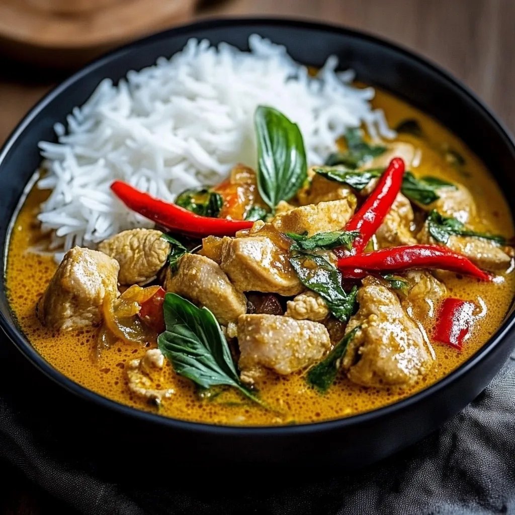 Panang Hähnchen Curry