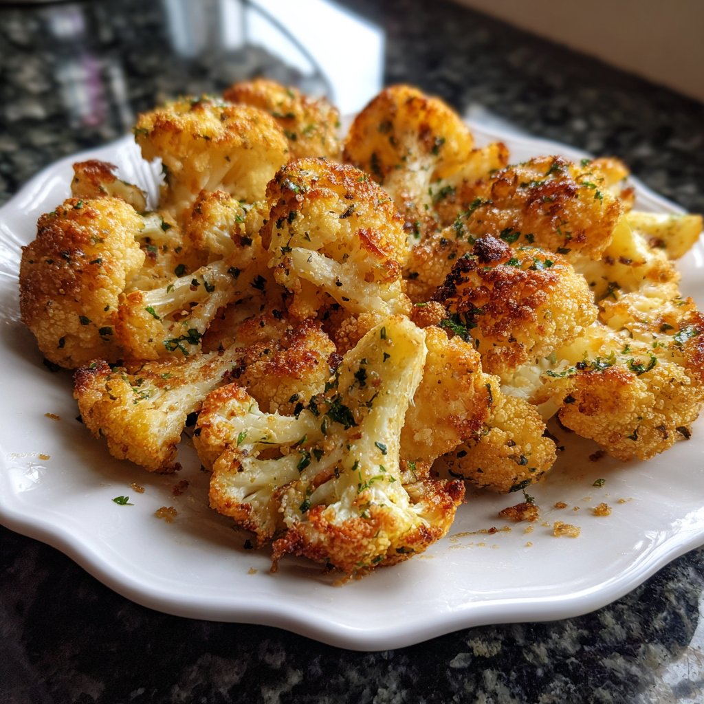 Blumenkohl Schneller Ofen Snack