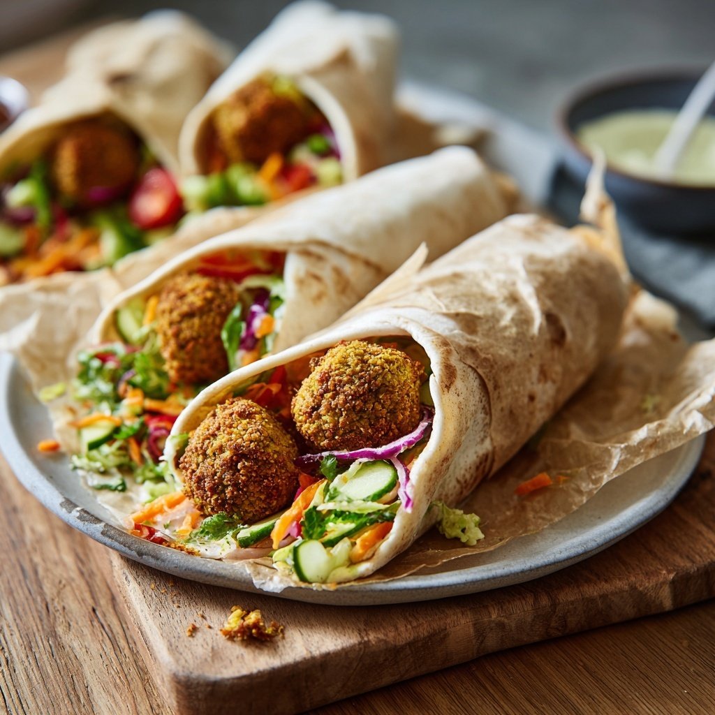 Wraps mit Falafel