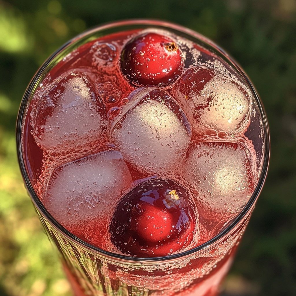 Cranberry-Spritz