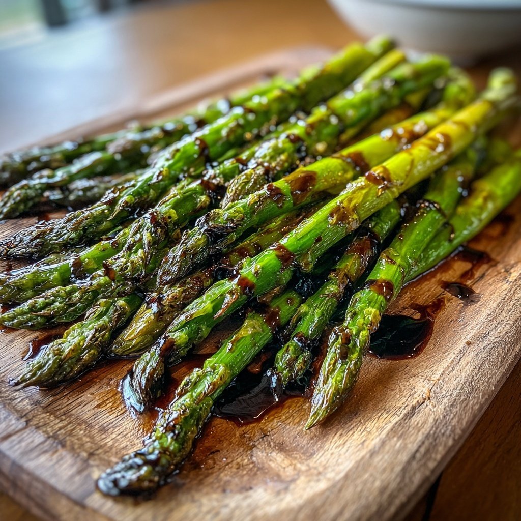 Grüner Spargel Mit Balsamico